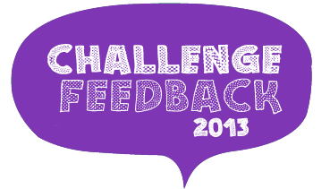 <h2>Challenge Feedback 2013</h2>